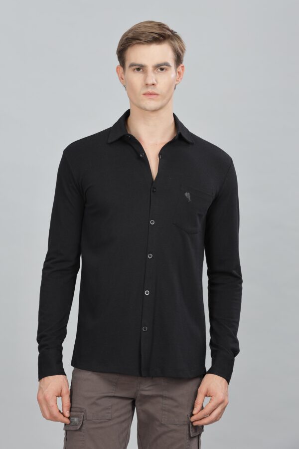 PR3 SHIRTS 002 – BLACK || Full Sleeve Shirt