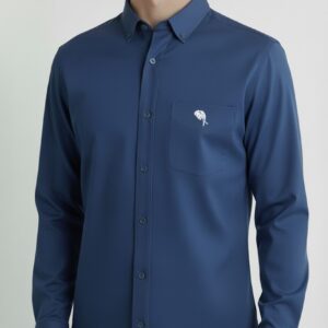 LS 003||AIRFORCE BLUE|| Full Sleeve Shirt