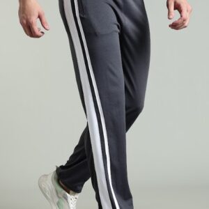 TP 003 || Dark Grey white|| Track Pant