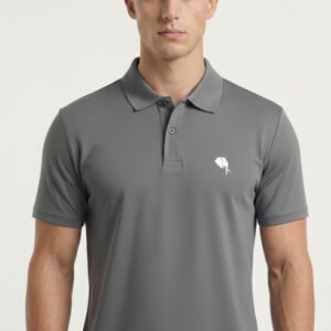 PR3 SS 007-B|| Dark Grey|| 100% Cotton T-Shirt